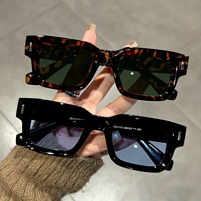Luxury Lifestyle Men - Luxurious Rectangle Sunglasses Women Men Fashion