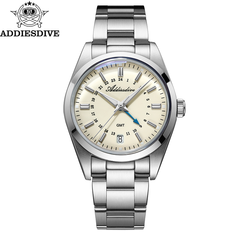 Luxury Lifestyle Men - ADDIESDIVE Hot Brand 36mm Luxury GMT