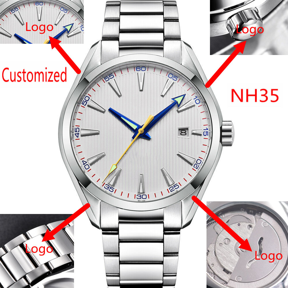 Luxury Lifestyle Men - Custom Logo 41mm Men Miyota/NH35 Automatic