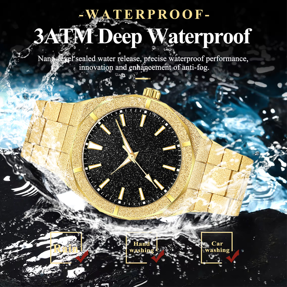 Golden Watch Stardust Brushed  - Luxury Lifestyle Brands review and price
