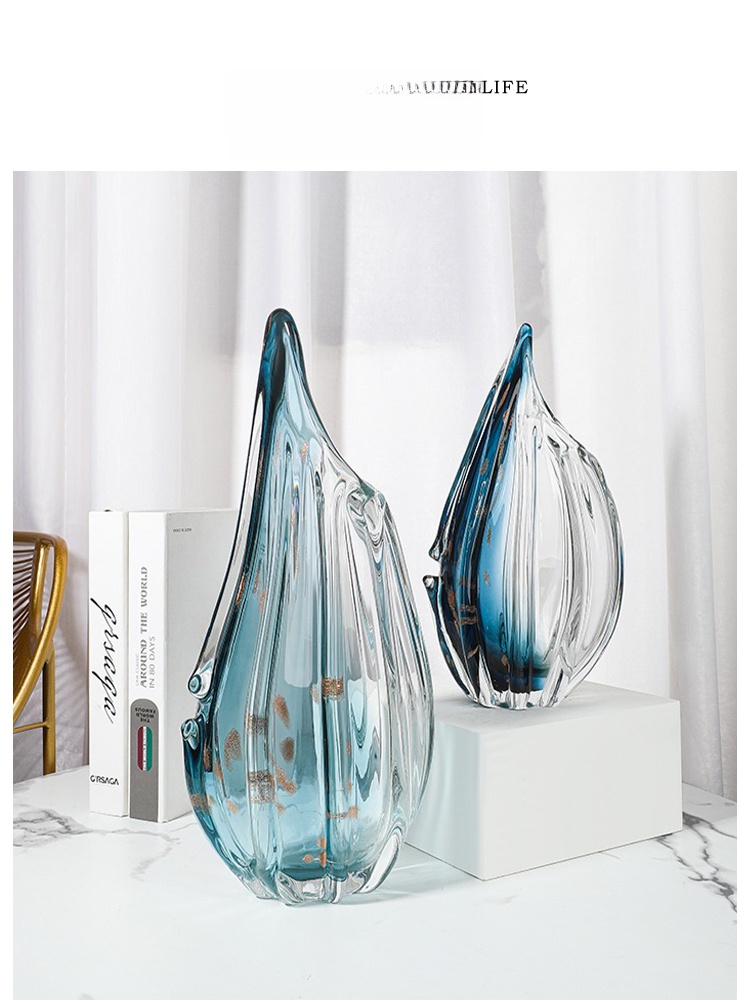 Nordic Style Glass Vase Creati - Luxury Lifestyle Brands review and price