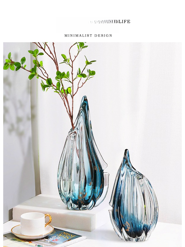 Nordic Style Glass Vase Creati - Luxury Lifestyle Brands review and price