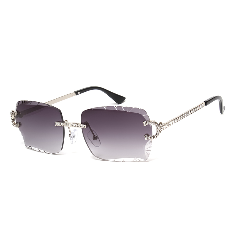 Fashion Rimless Square Sunglas - Luxury Lifestyle Men review and price